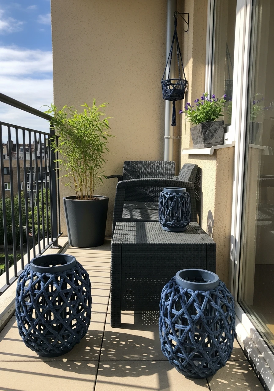 Weather-Resistant Decor Focus - 50 Budget-Friendly apartment patio ideas That Look High-End