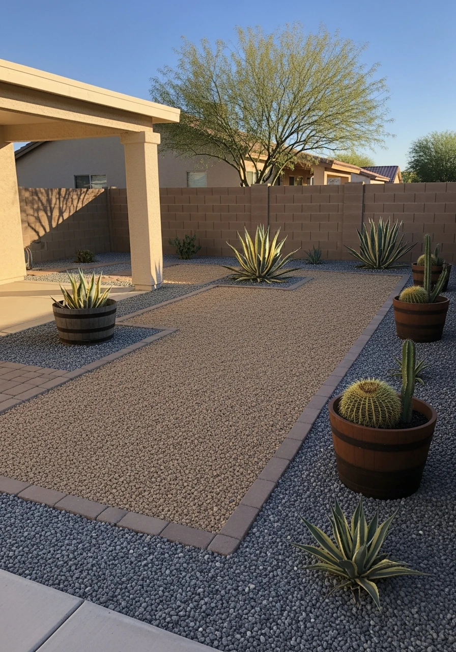 Swap Grass for Gravel - 40 Arizona Backyard Ideas That Beat the Heat on a Budget