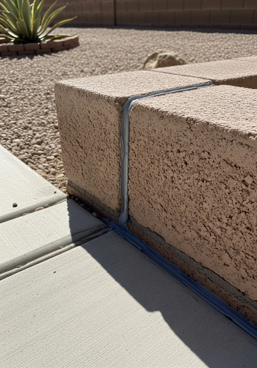 Seal Patio Cracks - 40 Arizona Backyard Ideas That Beat the Heat on a Budget