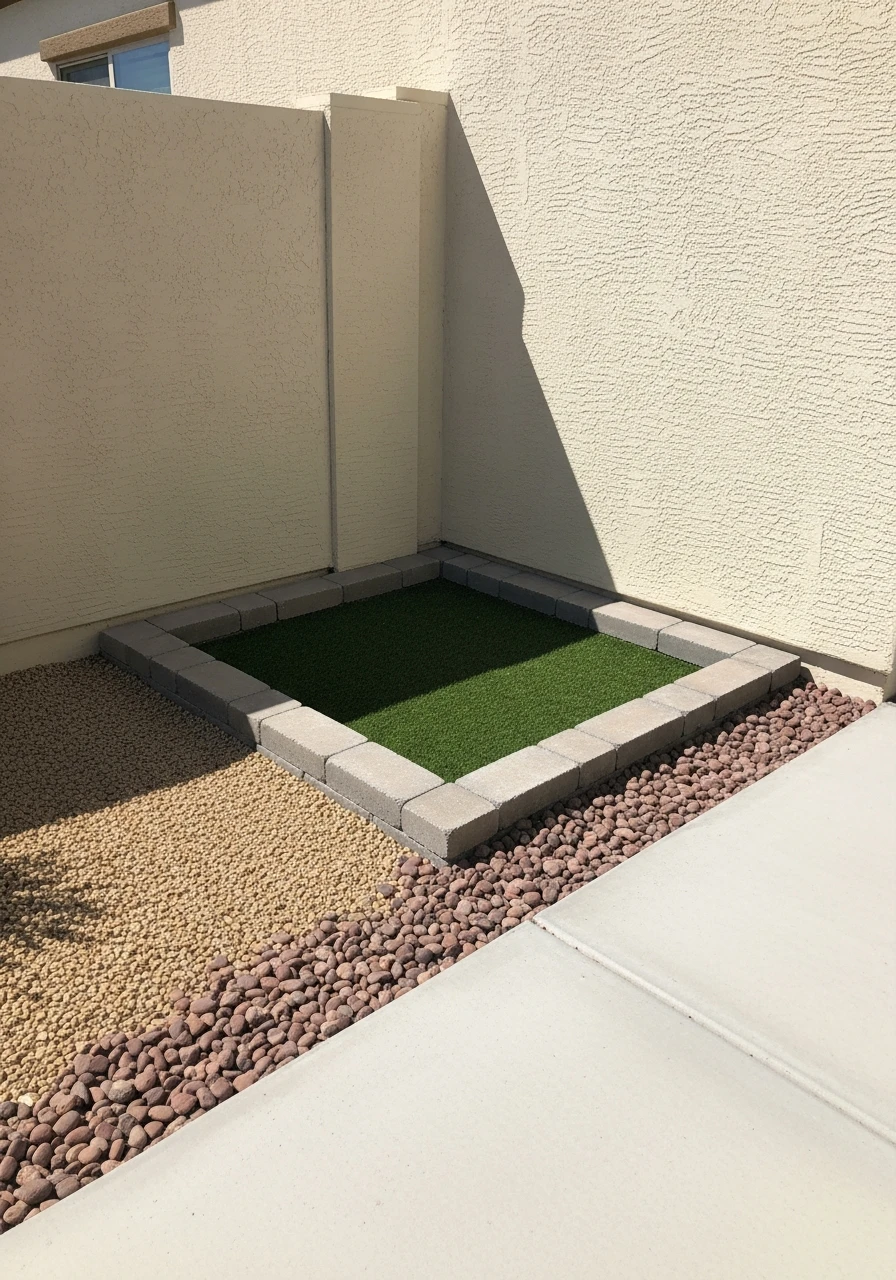Pet Potty Zone (Arizona Style) - 40 Arizona Backyard Ideas That Beat the Heat on a Budget