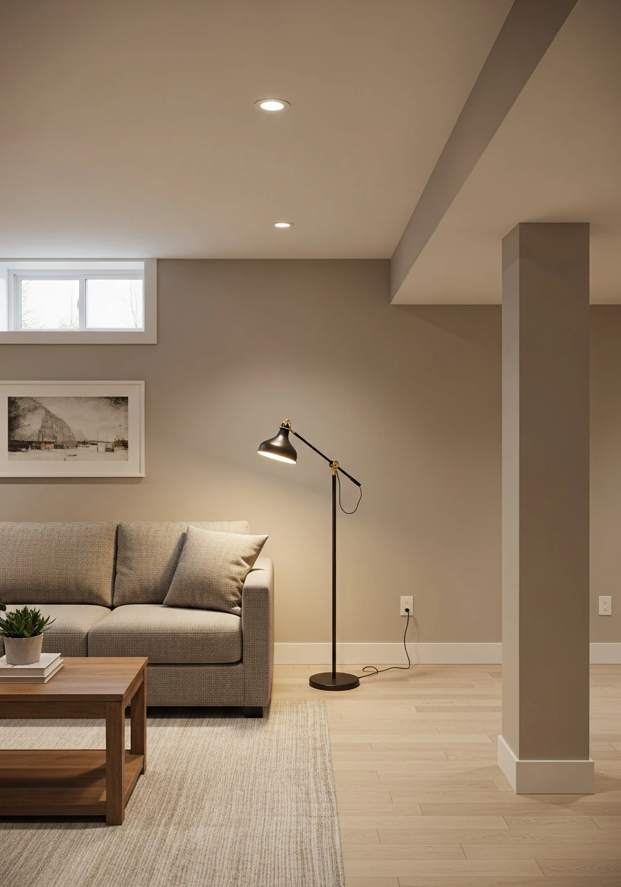 Natural Putty Soft Basement Neutral