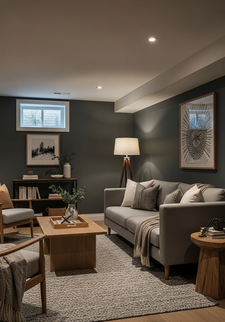 Slate Neutral Deep Basement Tone