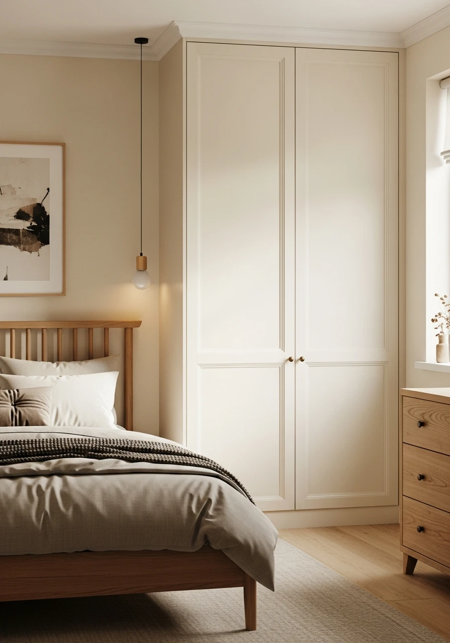 Warm Cream Bedroom Walls