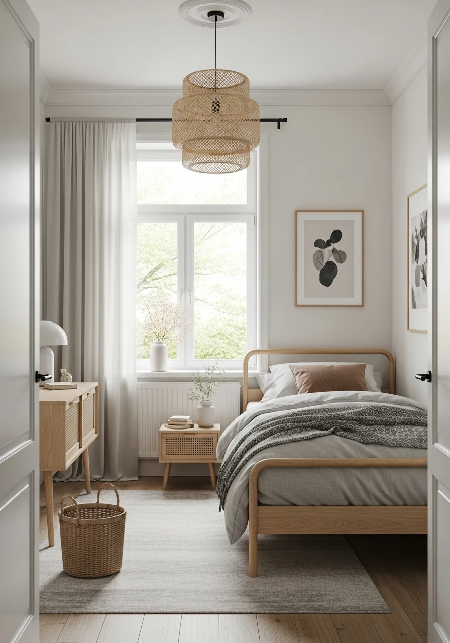 Cloud White Calm Bedroom