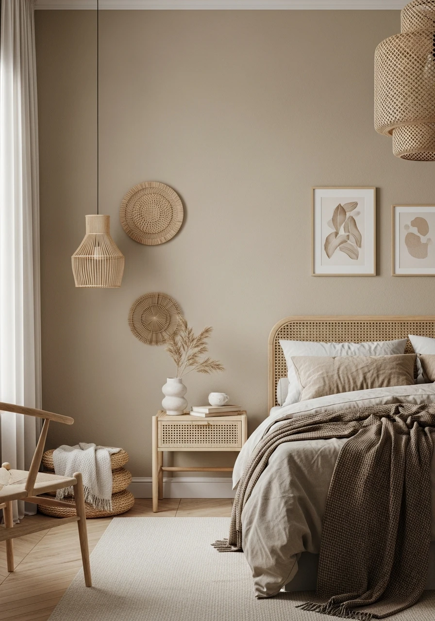 Natural Linen Neutral Bedroom