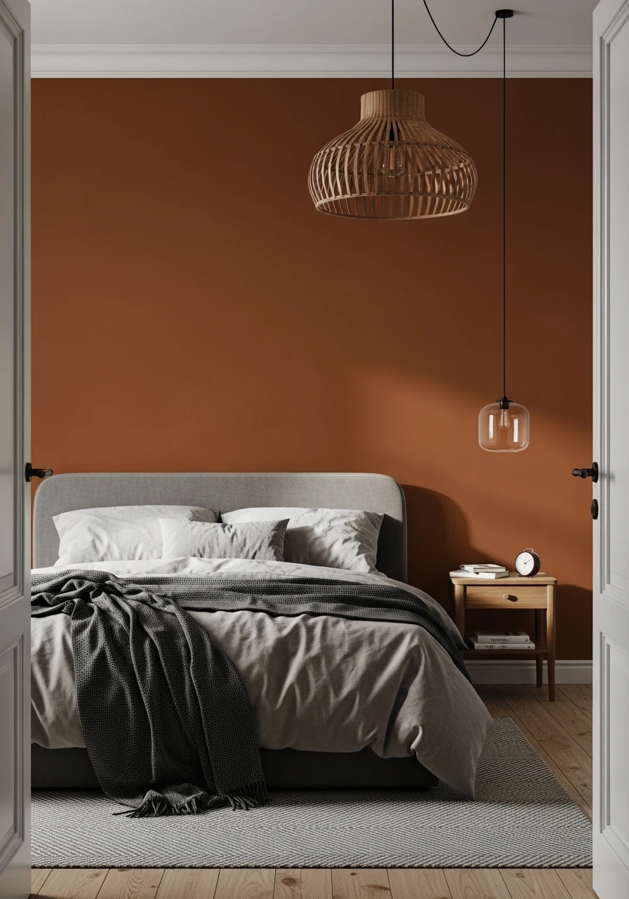 Salon Drab Brown Vintage Bedroom Tone