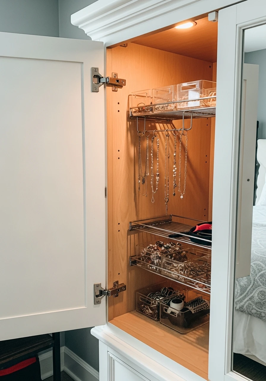 Cabinet Door Organizers - 50 Brilliant Bedroom Storage Ideas to Get That High-End Look (Without the Clutter)