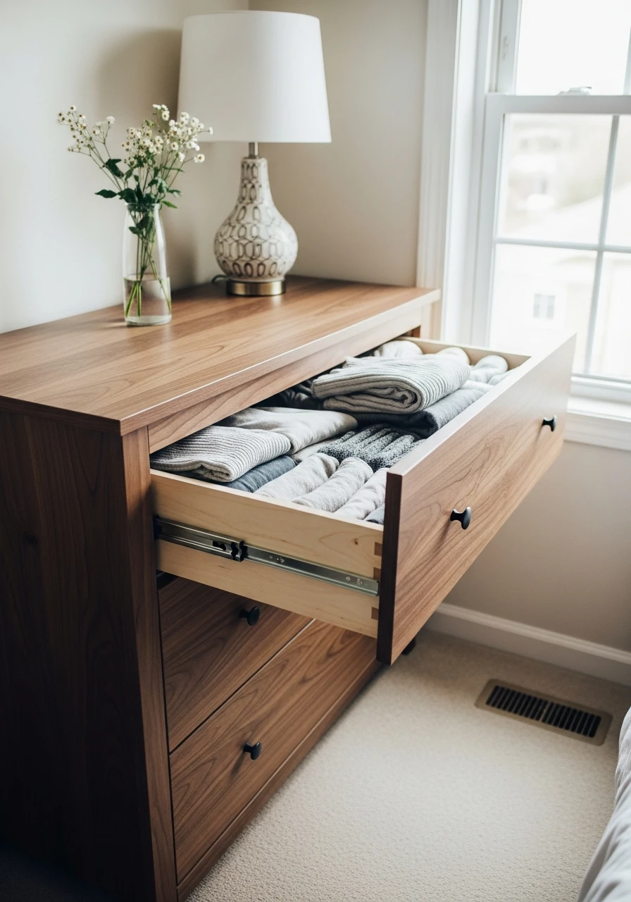 Deep Drawer Dresser - 50 Brilliant Bedroom Storage Ideas to Get That High-End Look (Without the Clutter)