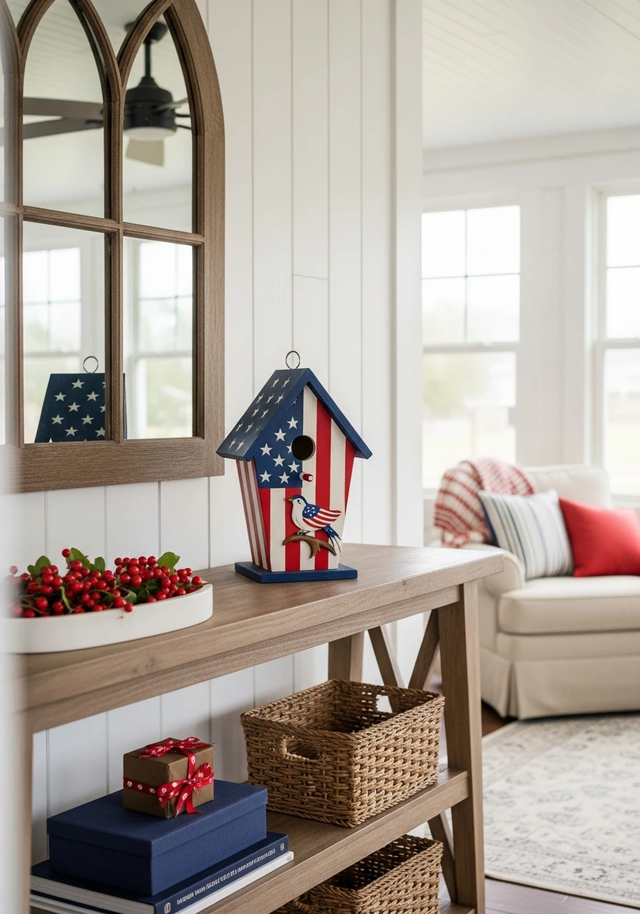 Patriotic Red, White, and Blue