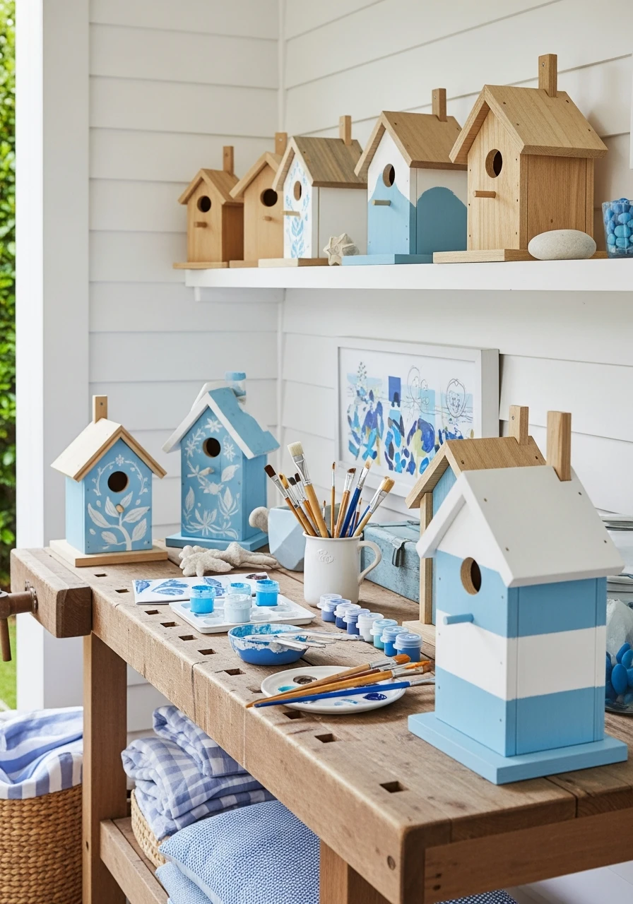 Coastal Blue & White Theme