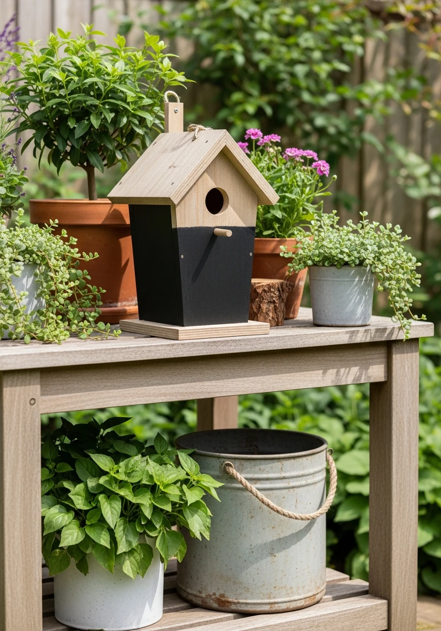 Chalkboard Paint Message Board