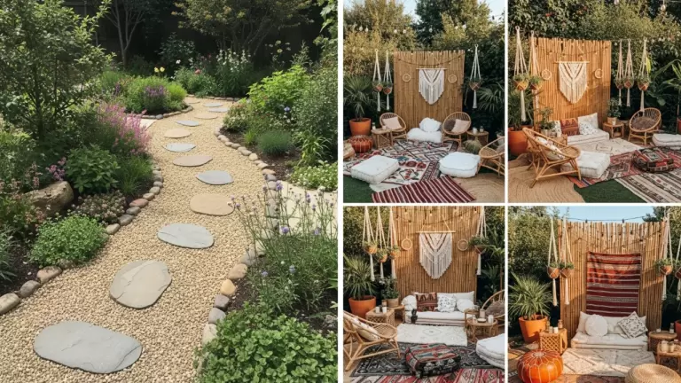 45 Boho Garden Ideas