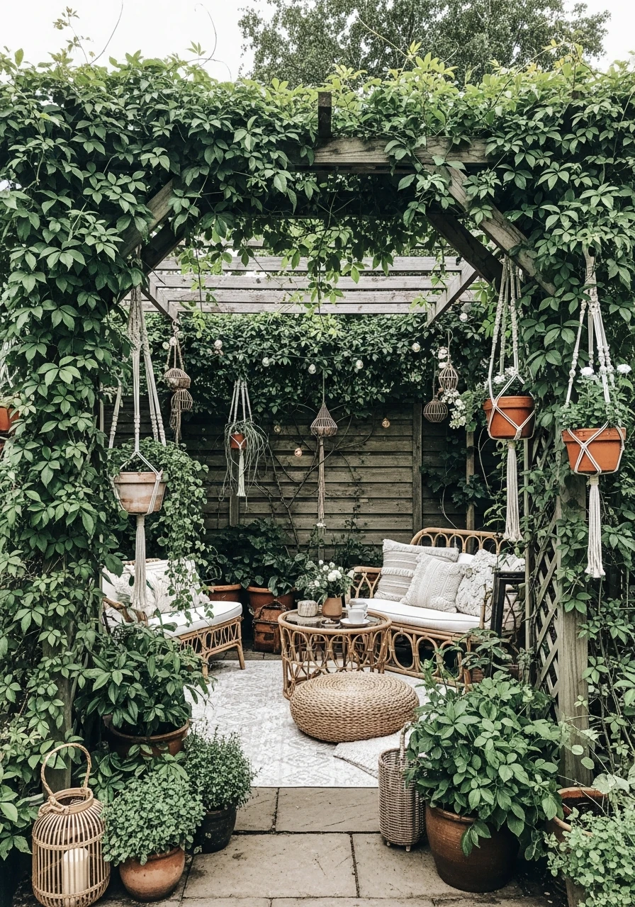 Climbing Vines - Your Ultimate Guide to Boho Garden Ideas for a Dreamy Outdoor Space