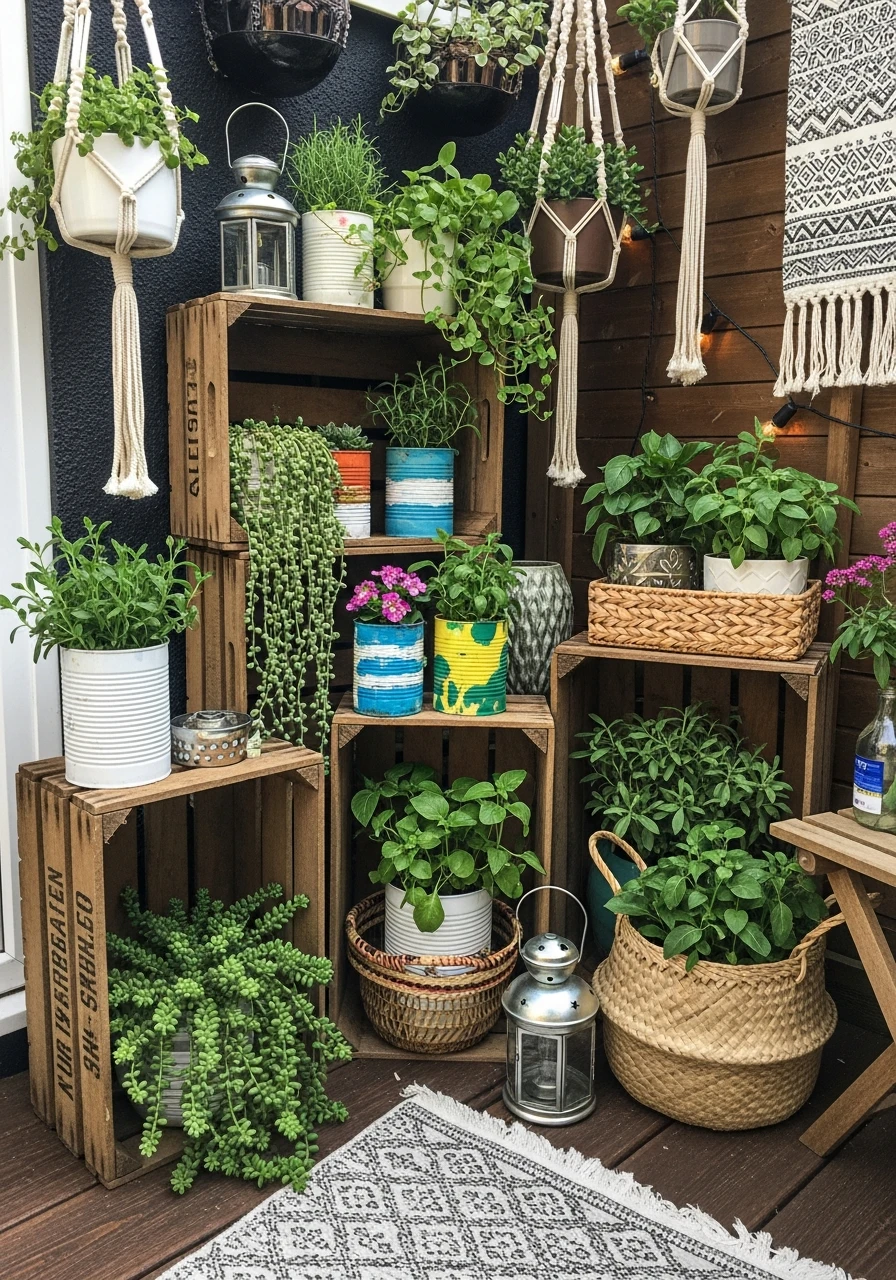 Creative DIY Planters - Your Ultimate Guide to Boho Garden Ideas for a Dreamy Outdoor Space