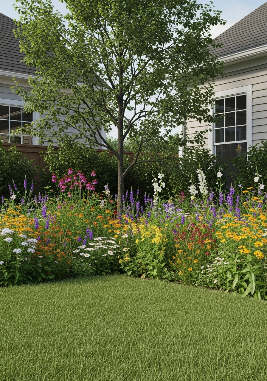 Wildflower Corner Garden