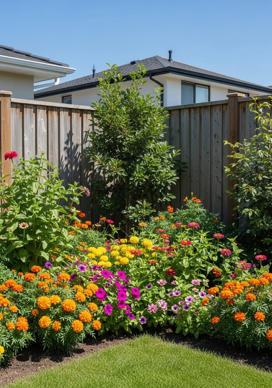 Sunny Flower Corner Garden