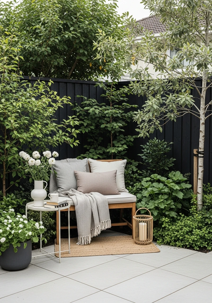 Cozy Backyard Reading Nook Corner Garden