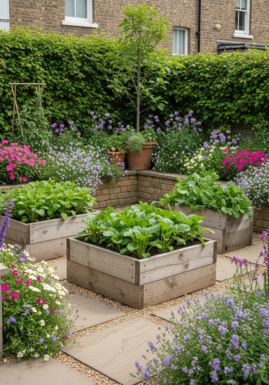 Vintage Kitchen Garden Corner