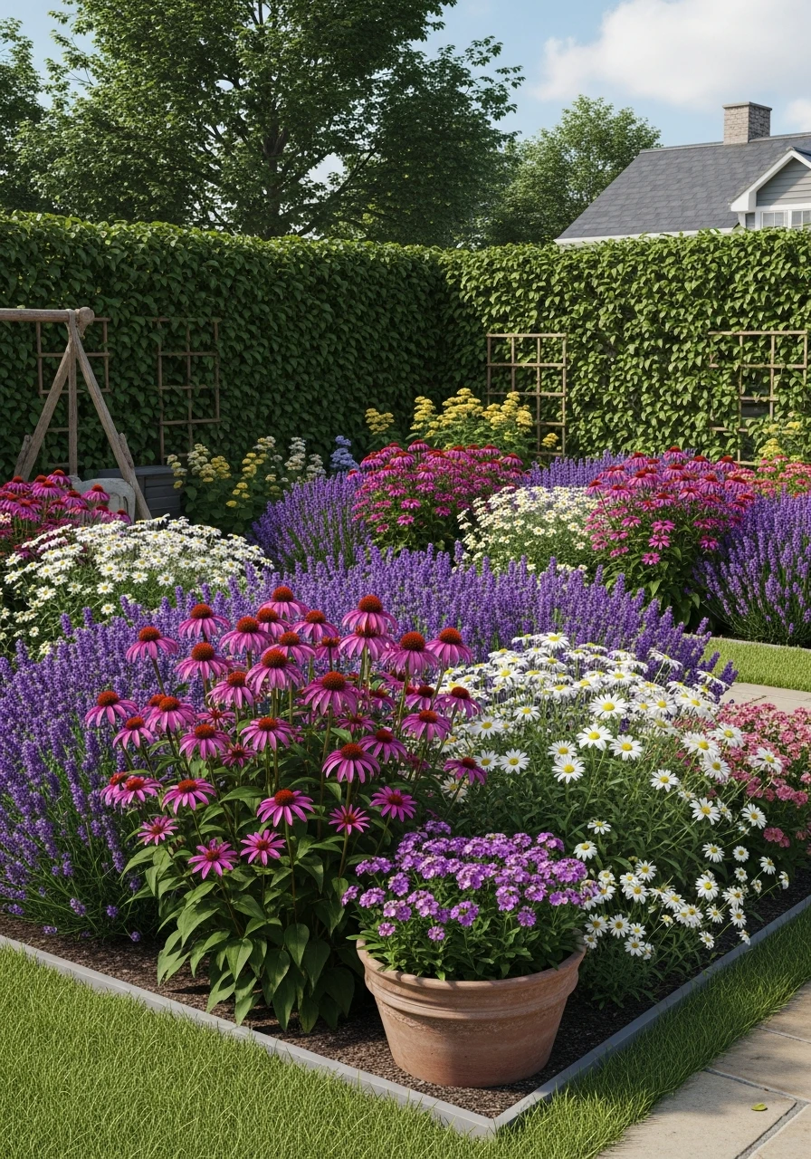 Pollinator-Friendly Flower Zones