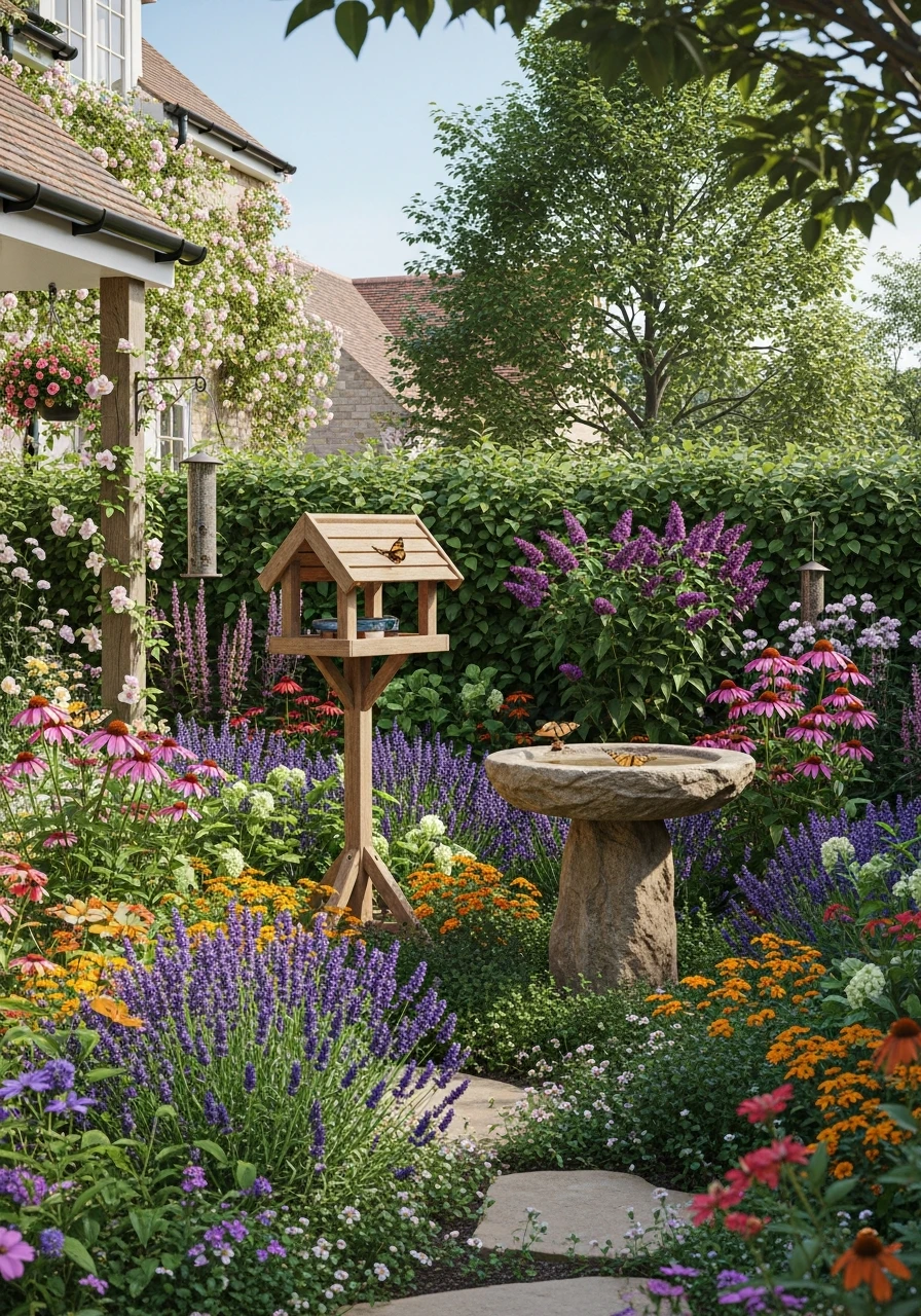 Cottage Garden: Attract Wildlife
