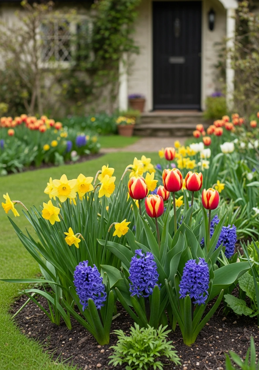 Spring Bulb Cottage Garden