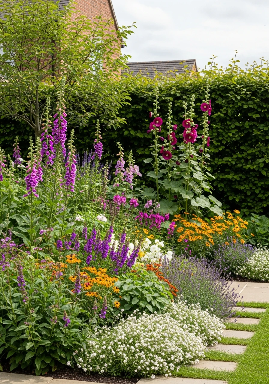 Layered Height Planting Design