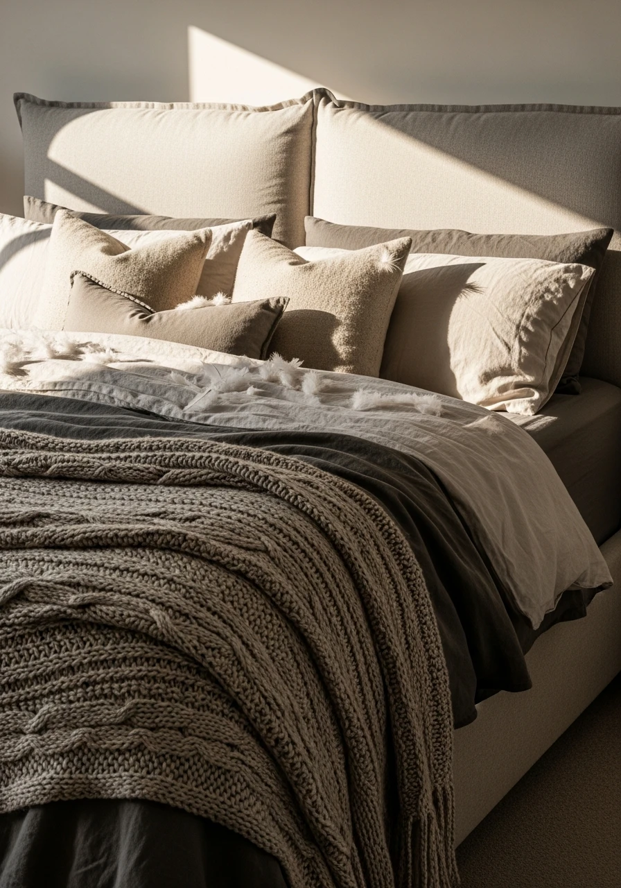 Add Upholstered Headboard - 50 Cozy Bedroom Ideas That Look High-End On A Budget