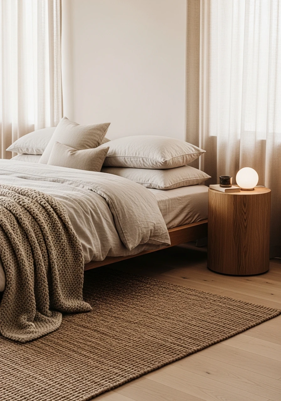 Warm Minimalist Style - 50 Cozy Bedroom Ideas That Look High-End On A Budget