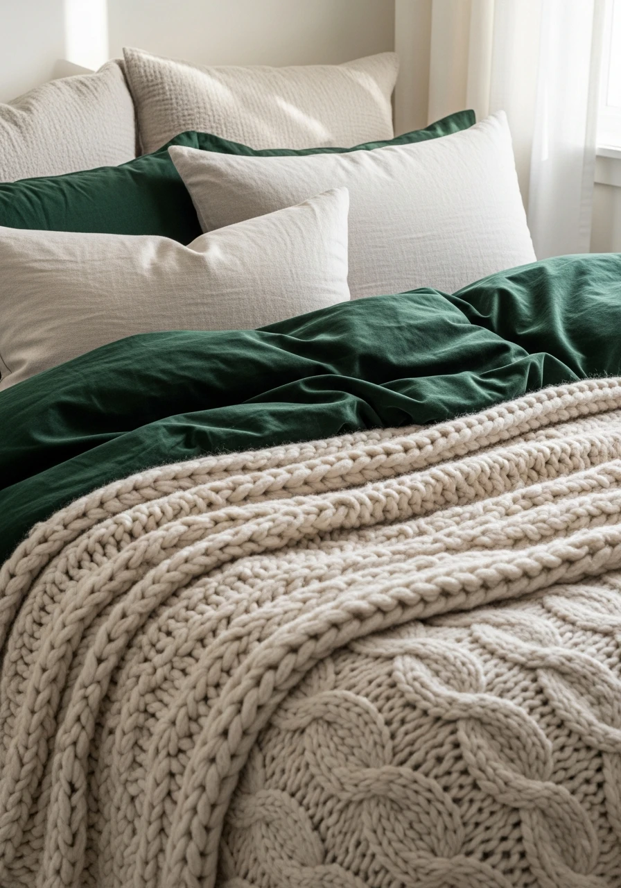 Cozy Seasonal Layering - 50 Cozy Bedroom Ideas That Look High-End On A Budget