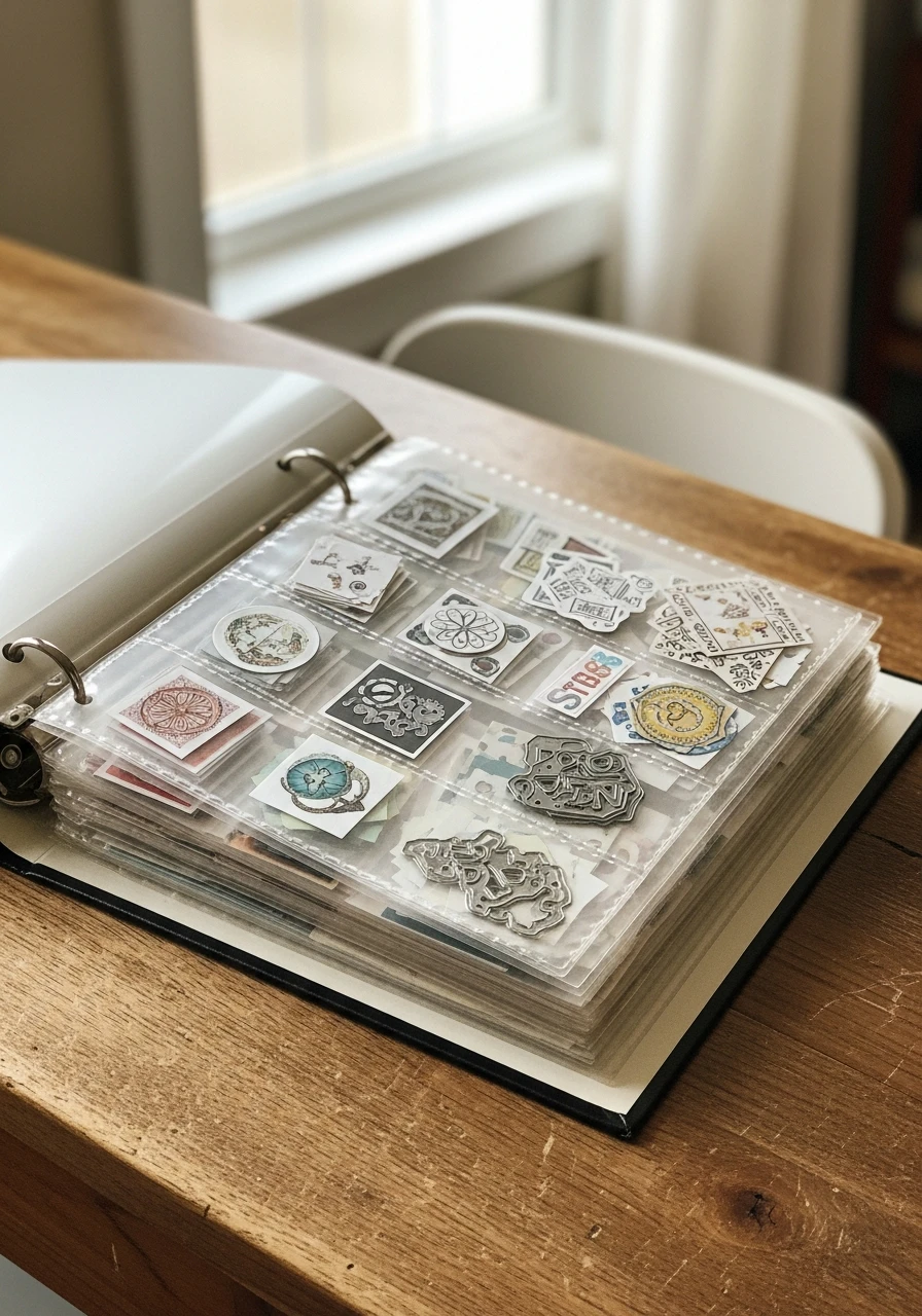 Paper Storage Binders - 35 Clever Craft Storage Ideas You'll Love