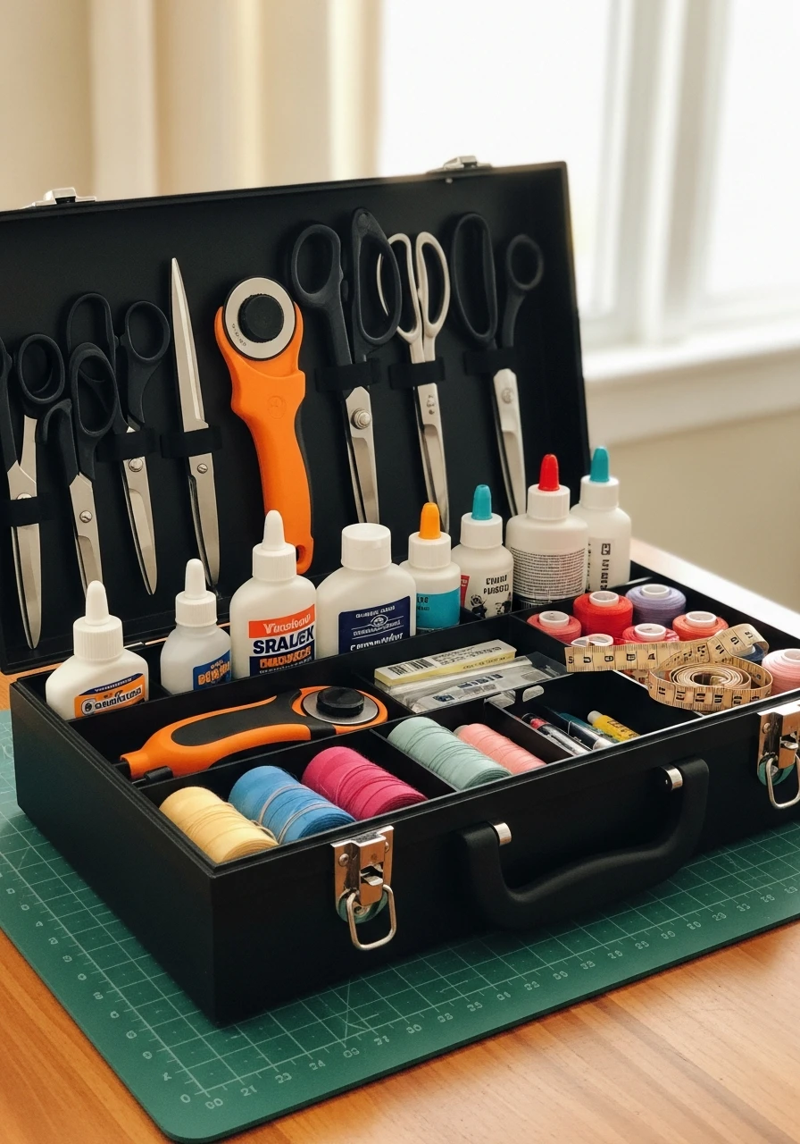 Craft Tool Box - 35 Clever Craft Storage Ideas You'll Love