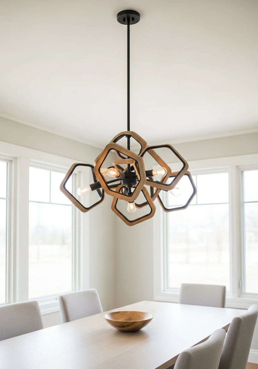 Sculptural Chandeliers - 50 Budget-Friendly Dining Room Decor Ideas for a High-End Look
