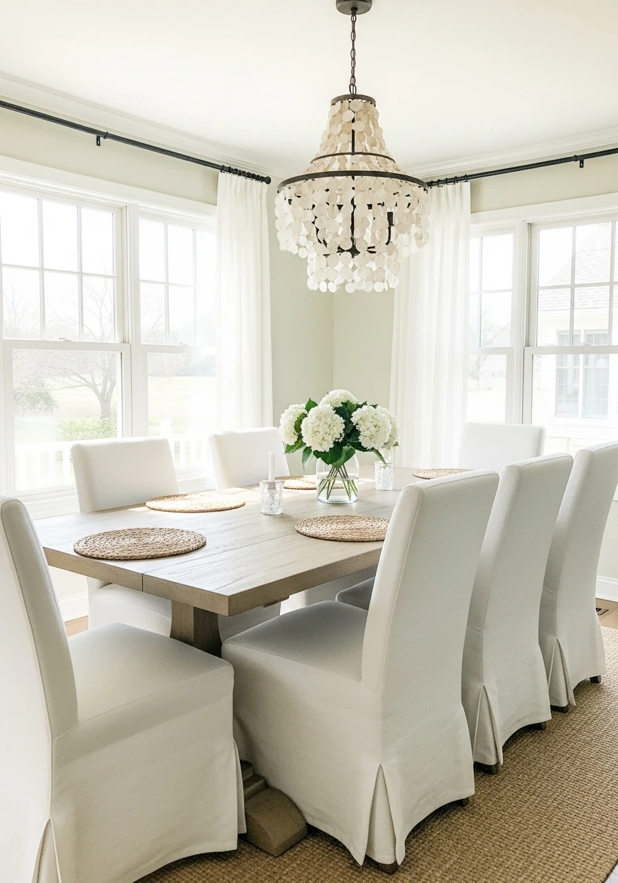 Coastal Dining Room Elements - 50 Budget-Friendly Dining Room Decor Ideas for a High-End Look