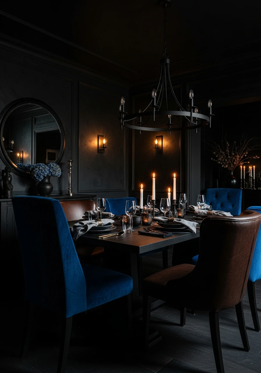 Moody Dining Room Designs - 50 Budget-Friendly Dining Room Decor Ideas for a High-End Look