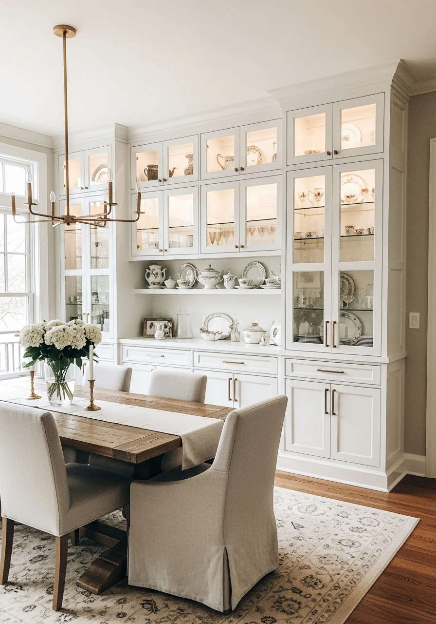 Built-In Storage Solutions - 50 Budget-Friendly Dining Room Decor Ideas for a High-End Look
