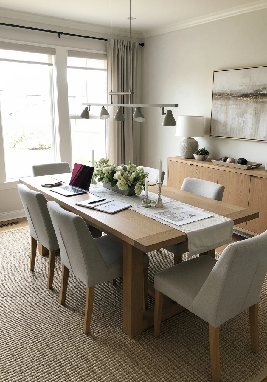 Multi-Functional Dining Spaces - 50 Budget-Friendly Dining Room Decor Ideas for a High-End Look