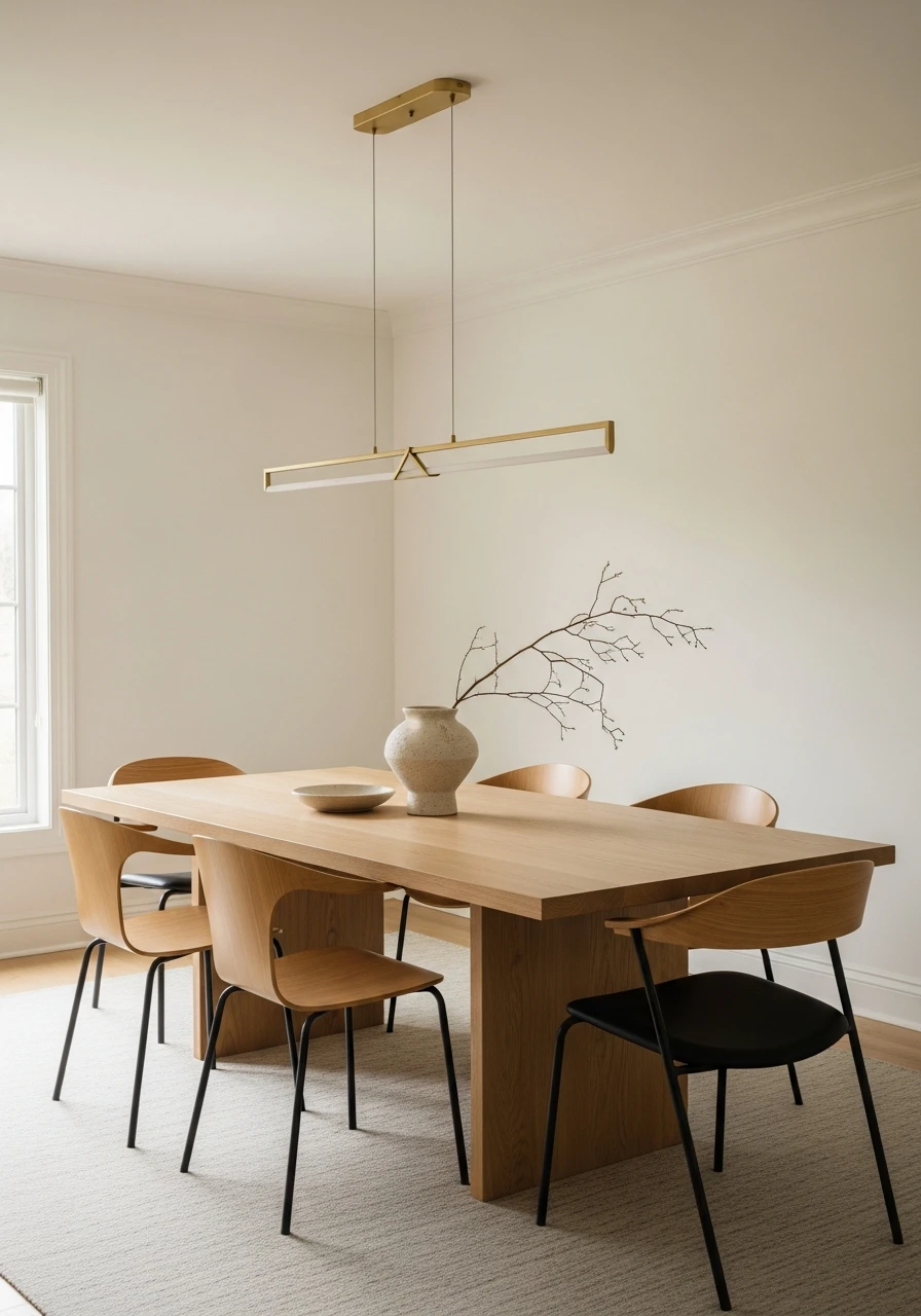 Minimalist Dining Decor - 50 Budget-Friendly Dining Room Decor Ideas for a High-End Look