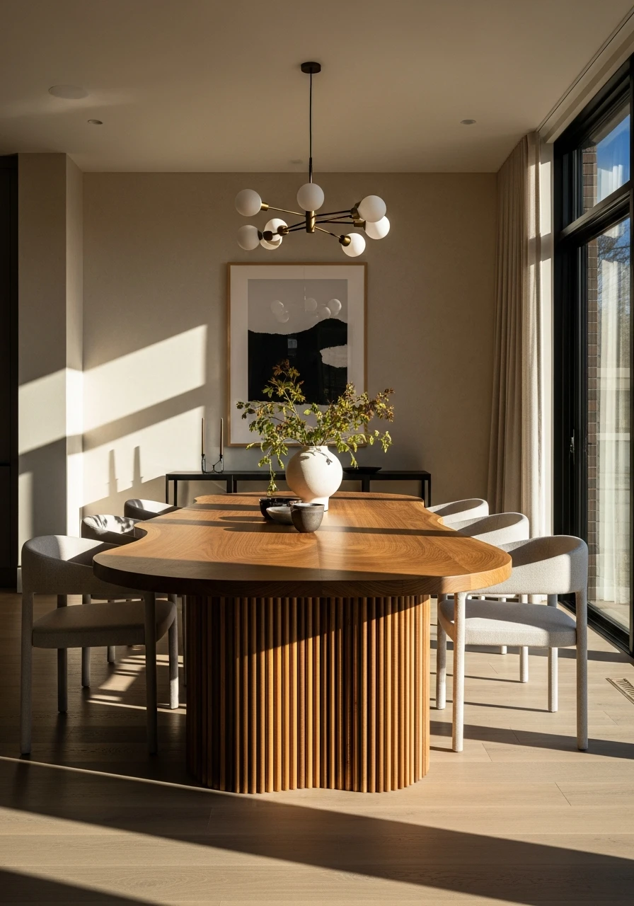 Statement Dining Tables - 50 Budget-Friendly Dining Room Decor Ideas for a High-End Look