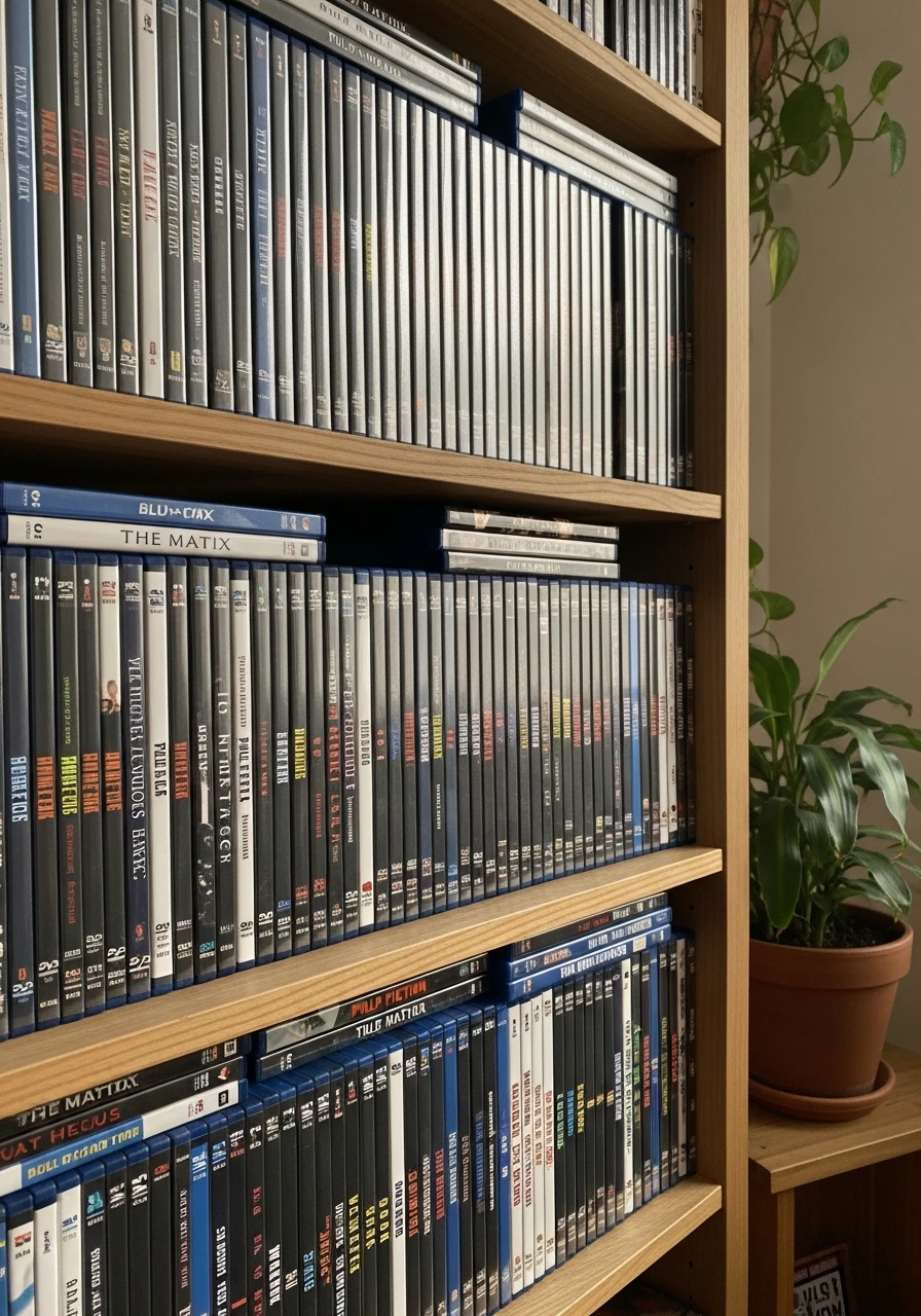 Repurposed Photo Boxes - 34 DVD Storage Ideas That Look High-End (Without the High Price Tag!)