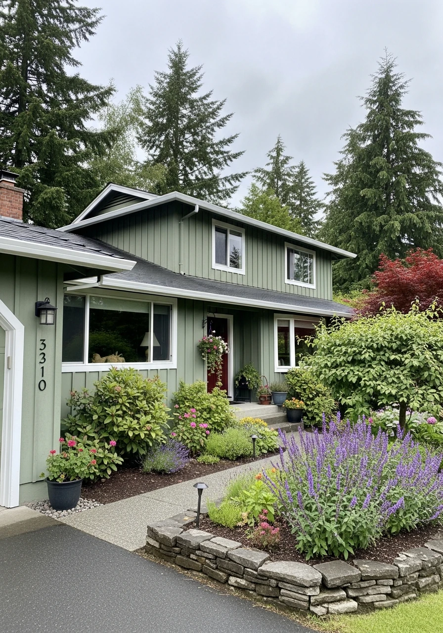 Pewter Sage Green Exterior