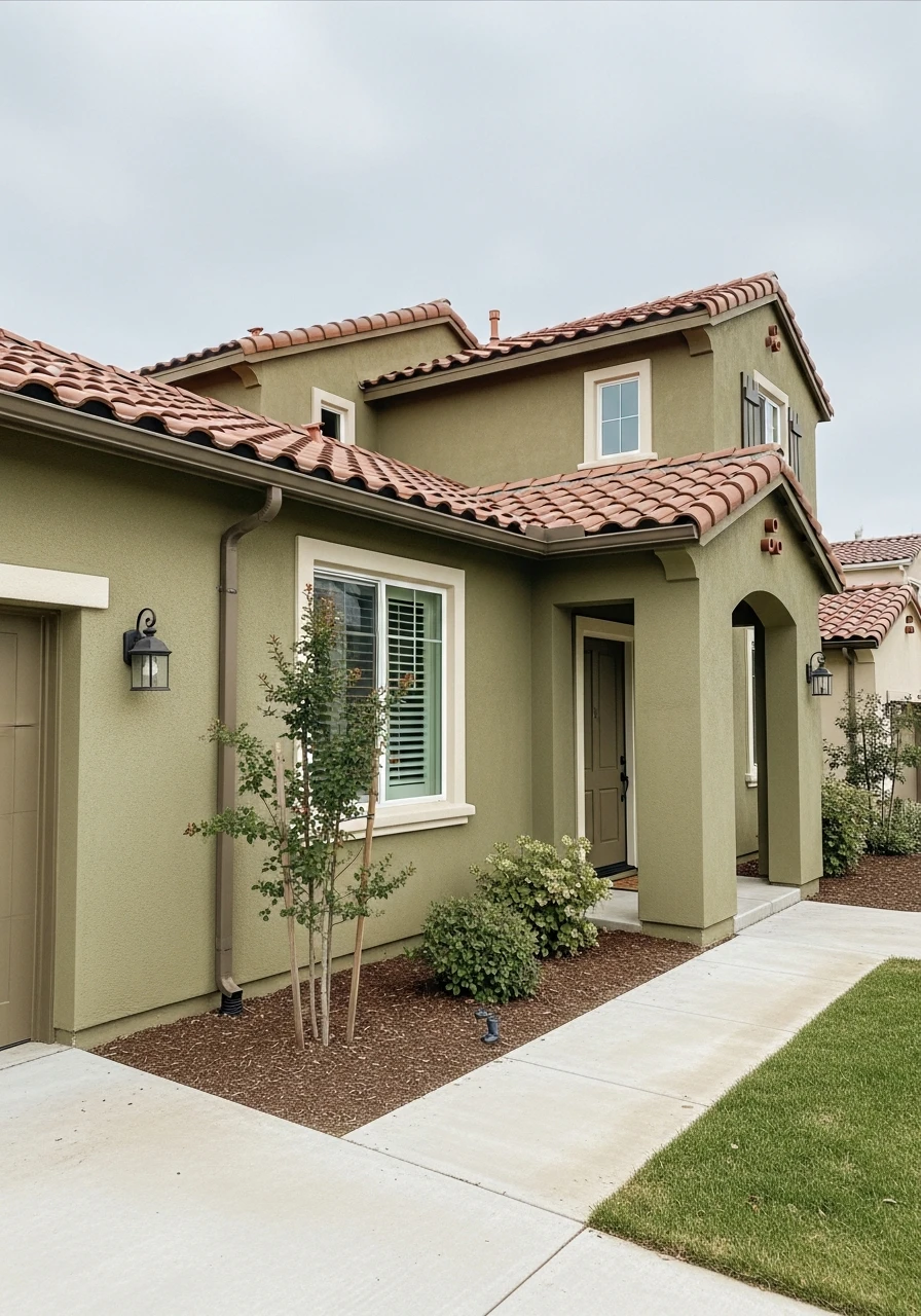 Olive Grove Exterior Paint