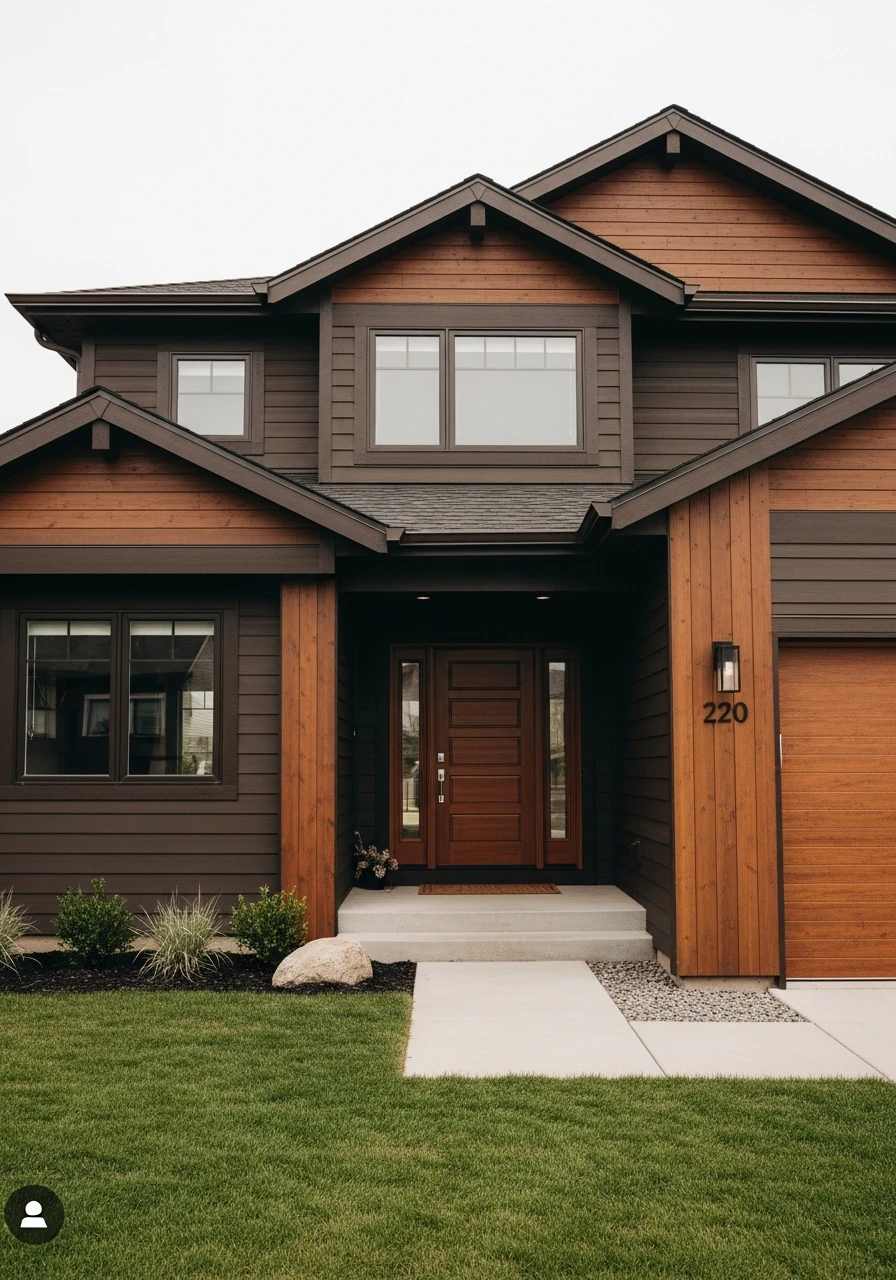 Coffee Bean Dark Brown Exterior