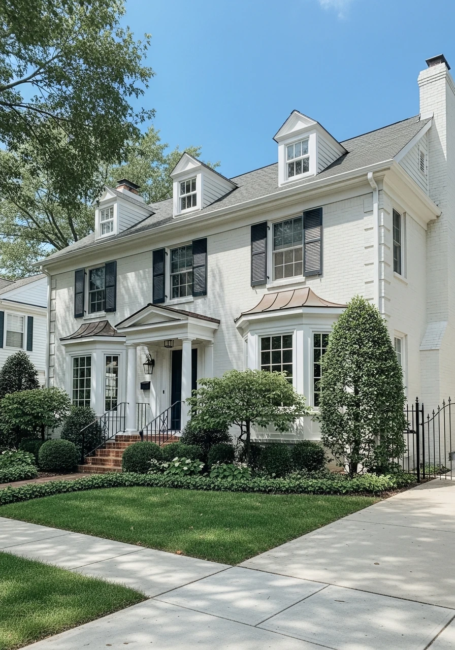 Ivory Linen Off-White Exterior