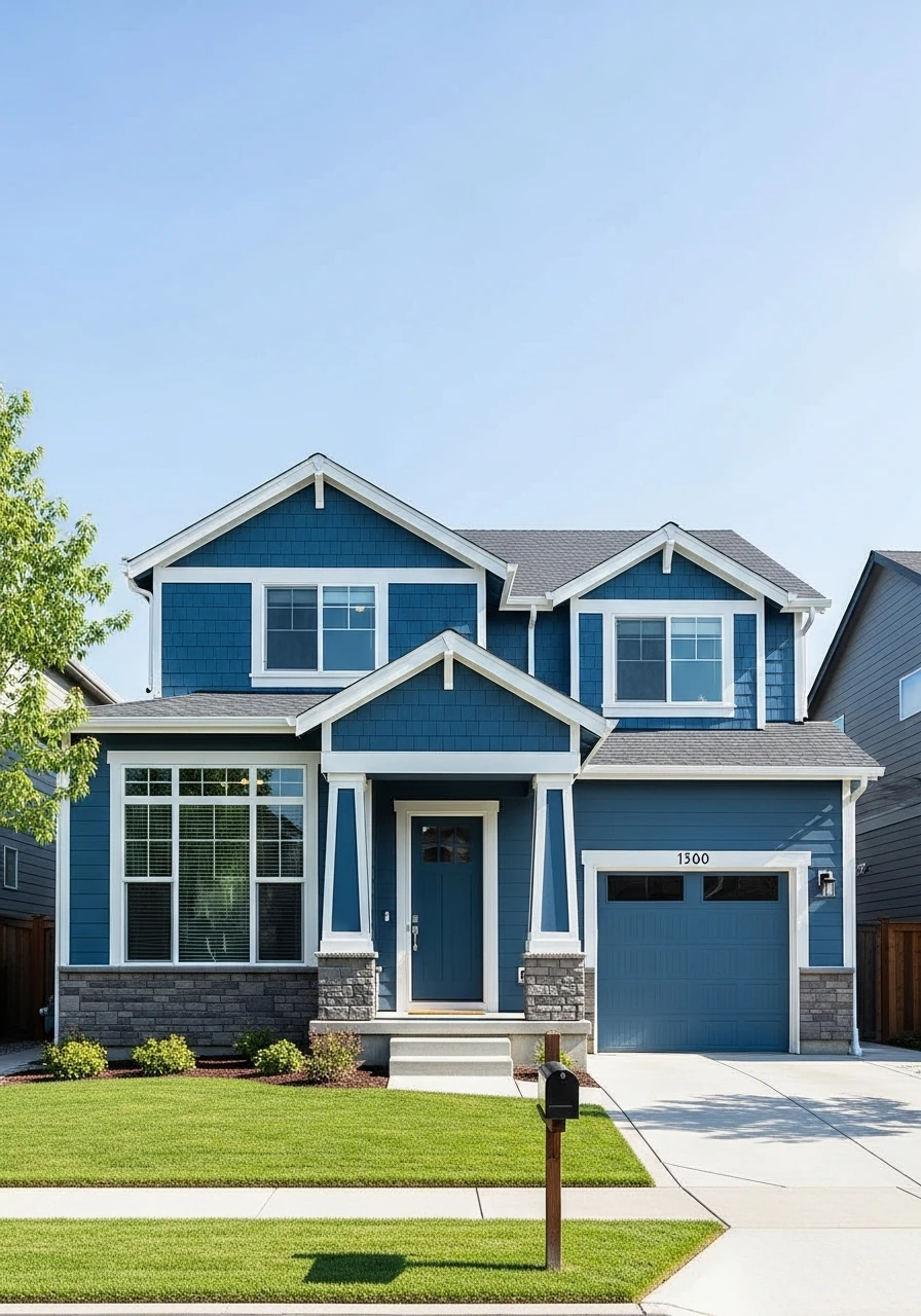 Compass Navy Blue Exterior