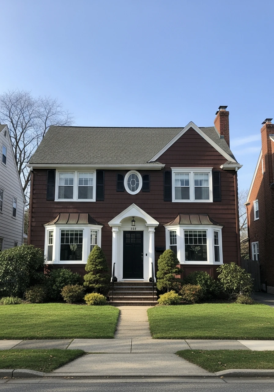 Smoky Mahogany Brown Exterior