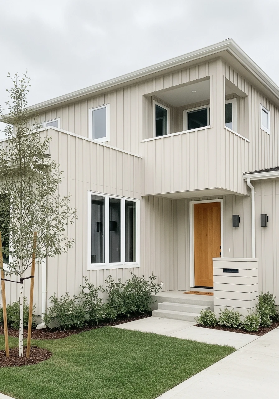 Shoji White Soft Beige Exterior