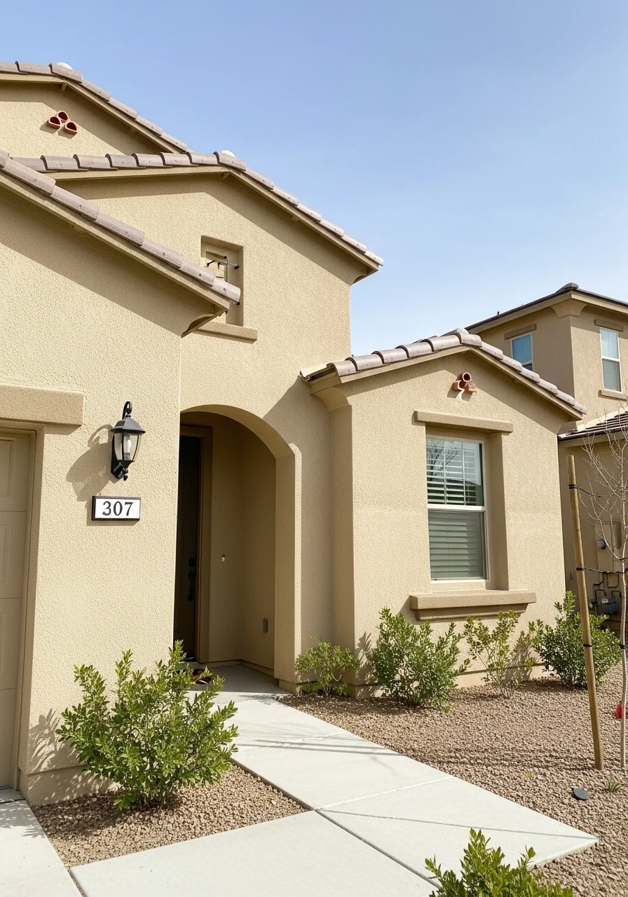 Warm Sandstone Beige Exterior