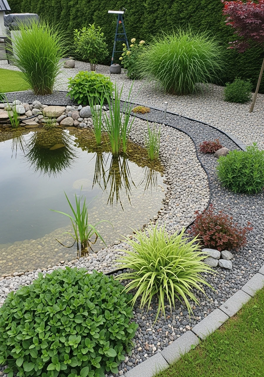 Around a Garden Pond