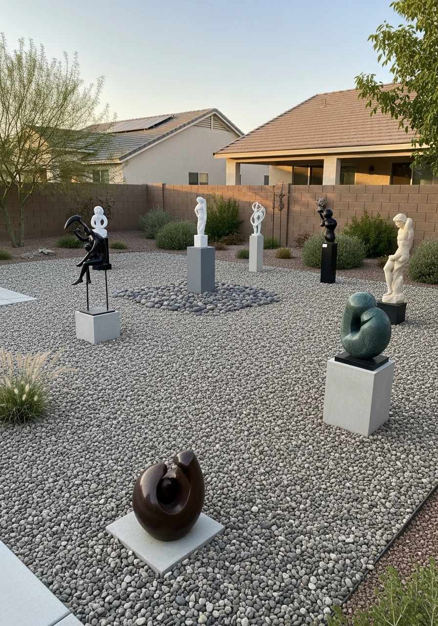 Outdoor Art Display Area