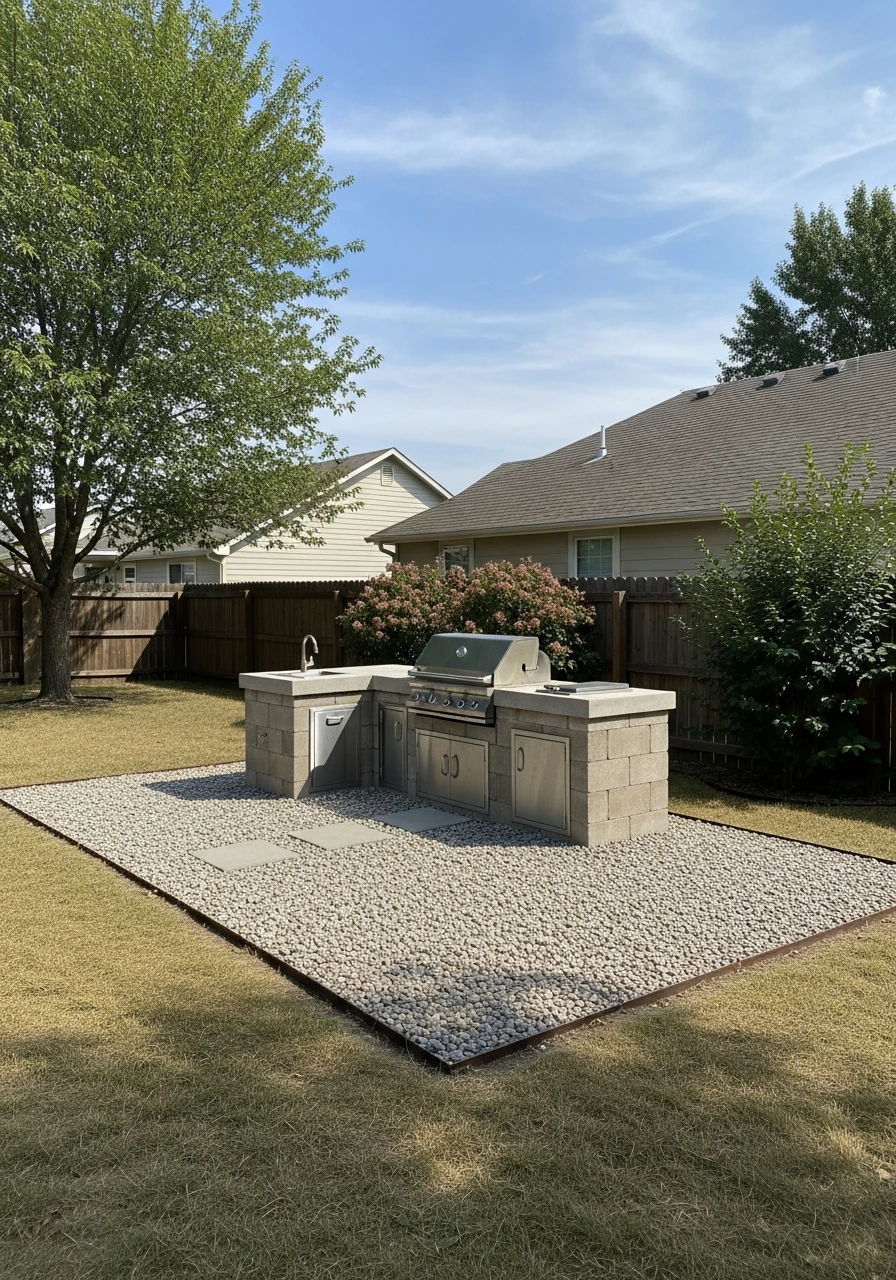 Around Outdoor Kitchens